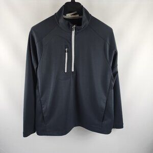 Zero Restriction Shirt Mens Large Black Tour Series Z500 1/4 Zip Pullover
